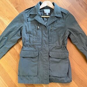 Banana Republic Olive Utility Jacket